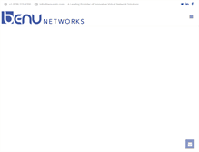 Tablet Screenshot of benunetworks.com